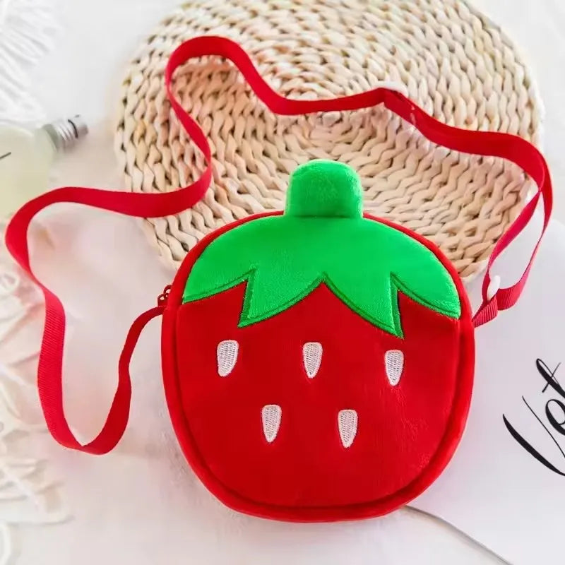 Cute Plush Baby Girls Coin Purse Handbags | Adorable Winter Bags