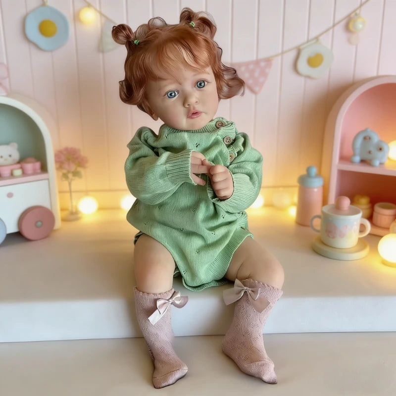 Muñeca Reborn de 60cm | Muñeca Princesa Realista Pintada a Mano