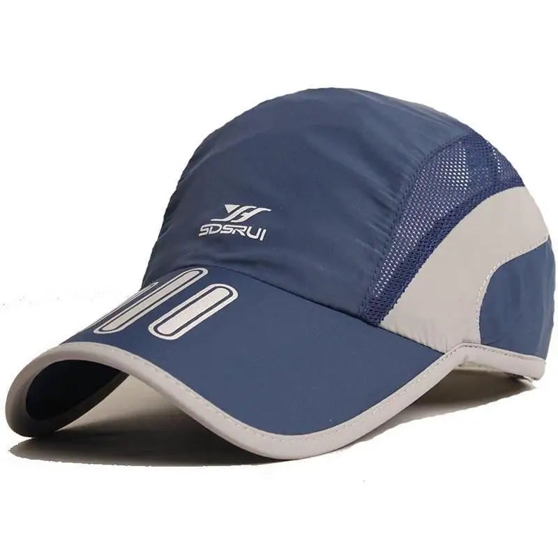 Classic Men's Tide Spring Summer Peaked Cap Quick-drying Sports Sun Hat Women's Baseball Cap Casual Versatile Outdoor Running