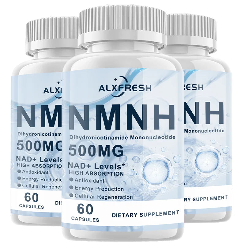 NMNH Capsules Improve Cardiovascular Brain Muscle Cognitive Functions Exercise Endurance Regulate Cellular Energy Metabolism