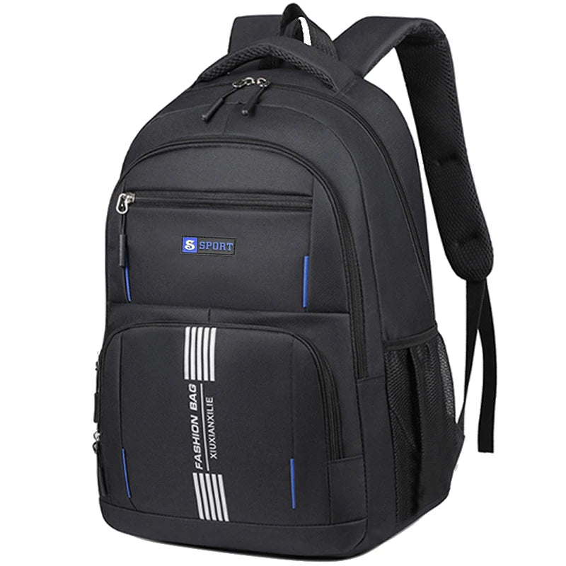 Neutral style backpack for men and women,suitable for business trips and student schoolbags,with multiple layers of pockets