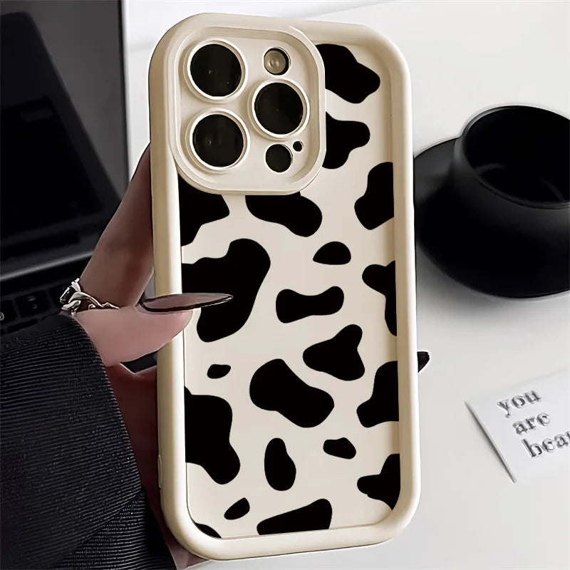 Leopard Printed Soft TPU Phone Case | Shockproof & Stylish