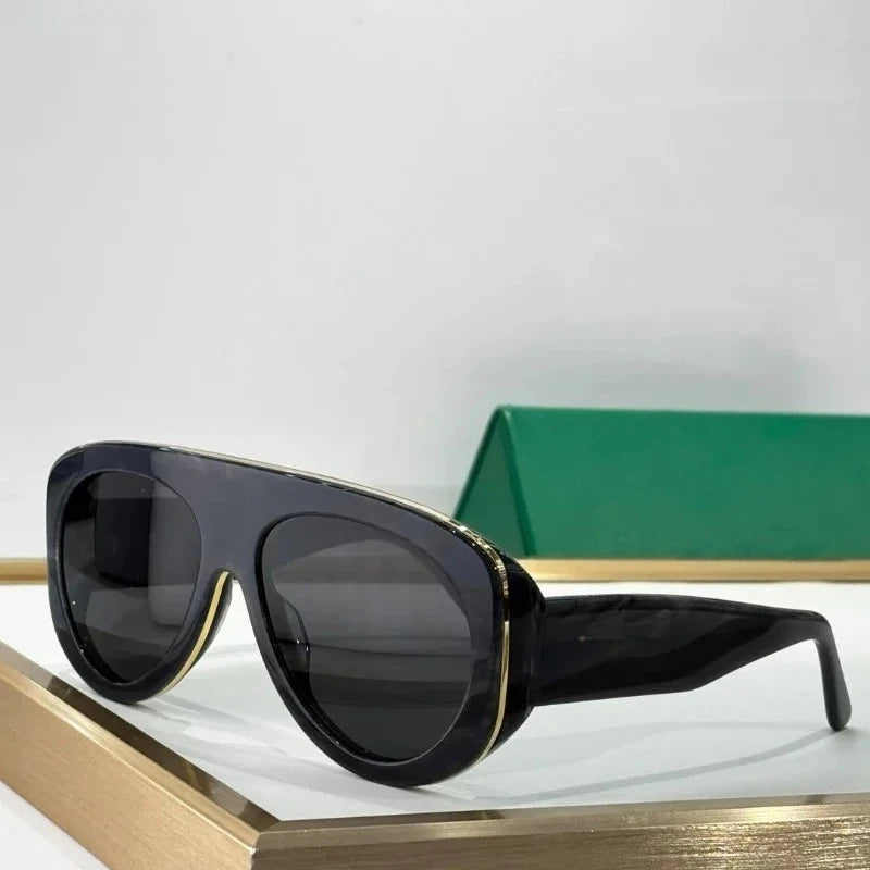 Trendy Retro Oval Sunglasses | Stylish Luxury Eyewear for Outdoors