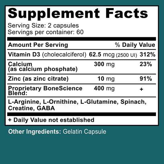 Natural Height Growth Maximizer | Peak Height Supplement for All Ages