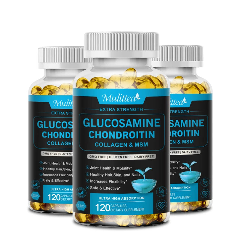 Joint Support Capsules with Collagen Peptides for Health