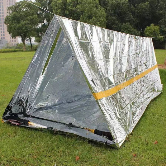 2-Person Emergency Folding Tent | Waterproof Survival Shelter