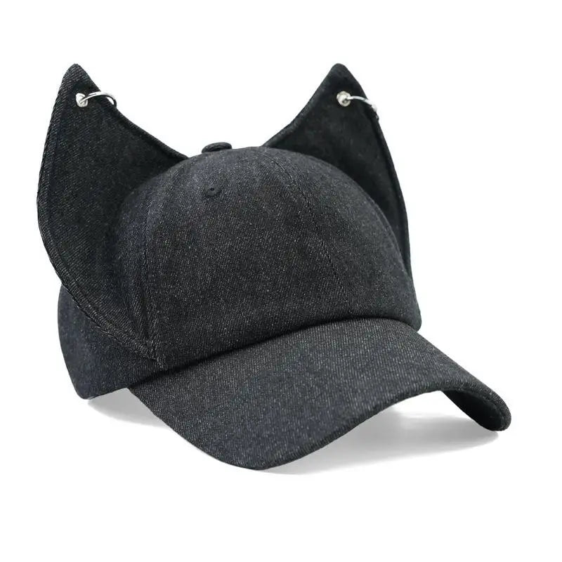 Unisex Fox Ears Baseball Cap | Trendy Hip Hop Sunshade Hat