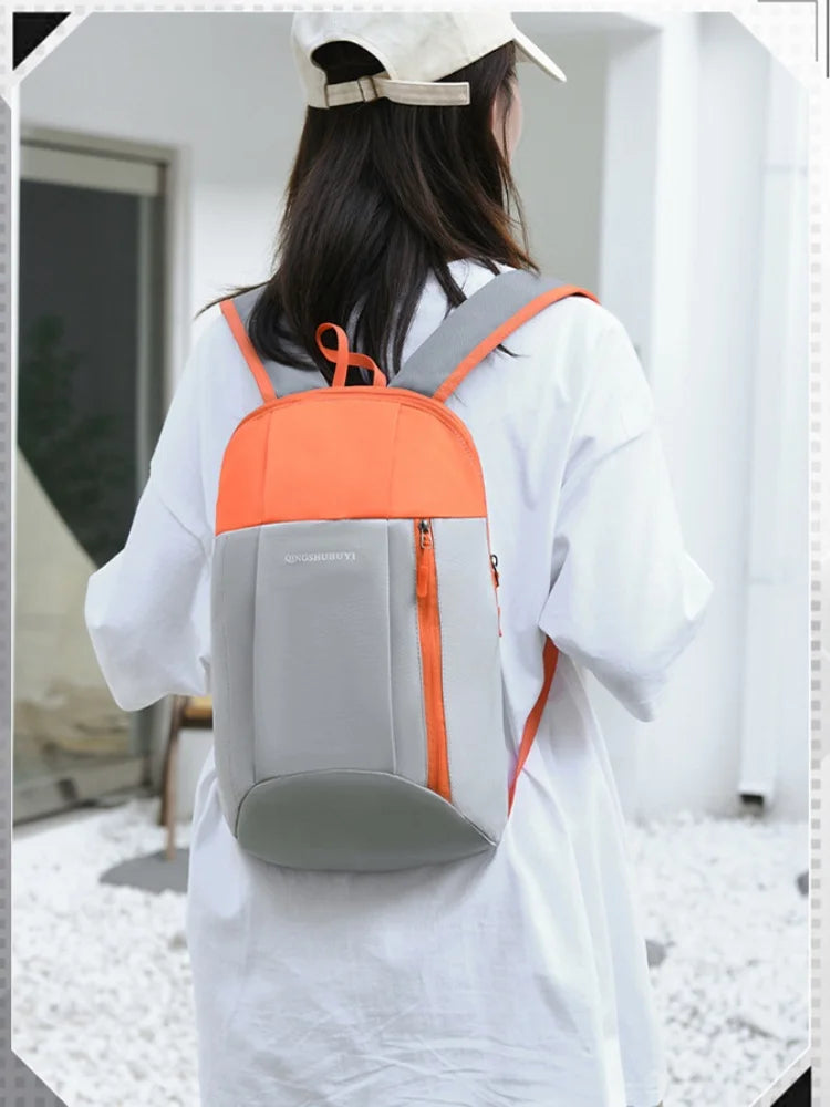 Backpack large capacity travel fashion backpack outdoor light simple men's and women's backpack