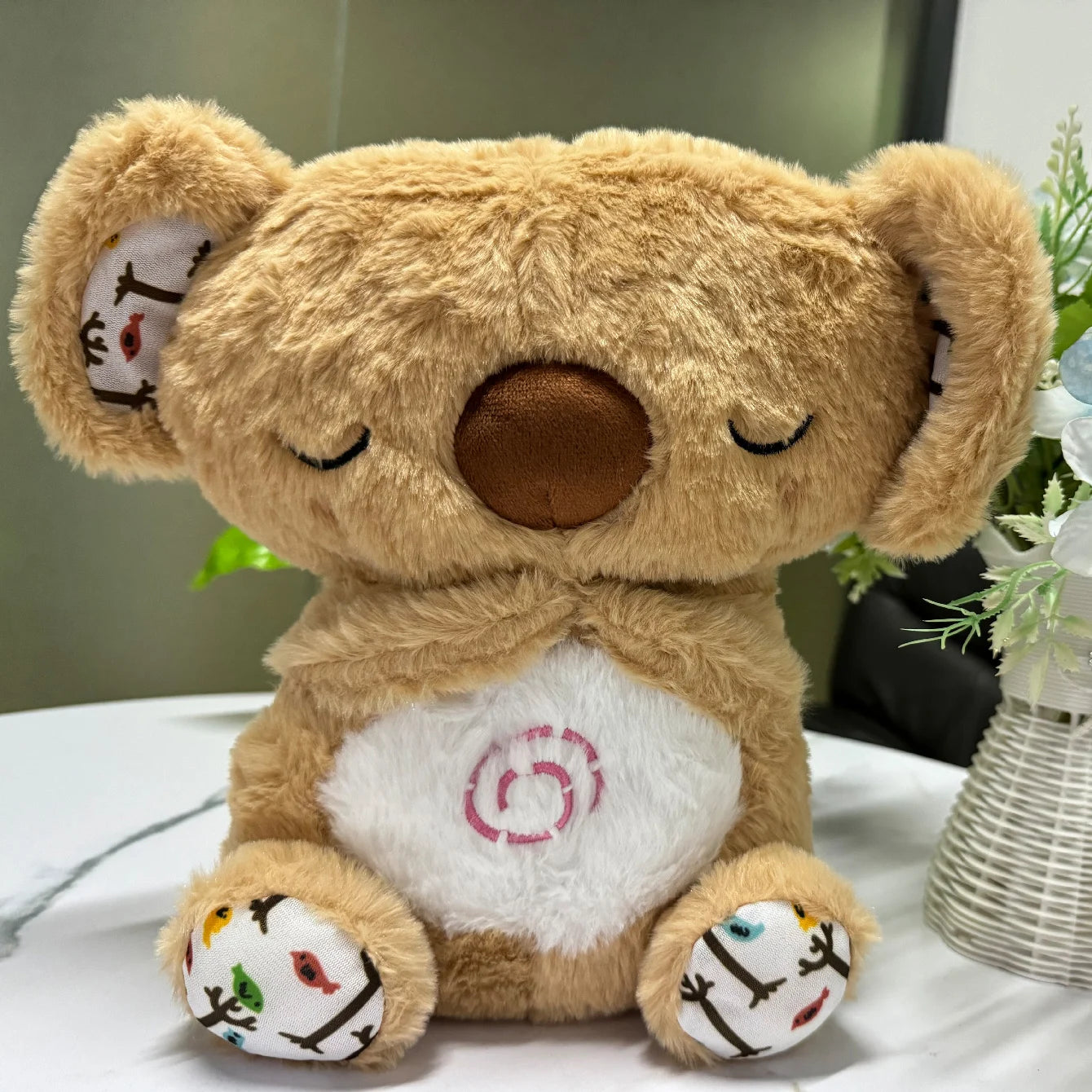 Animal de Peluche Koala que Respira | Juguete Relajante y Confortable