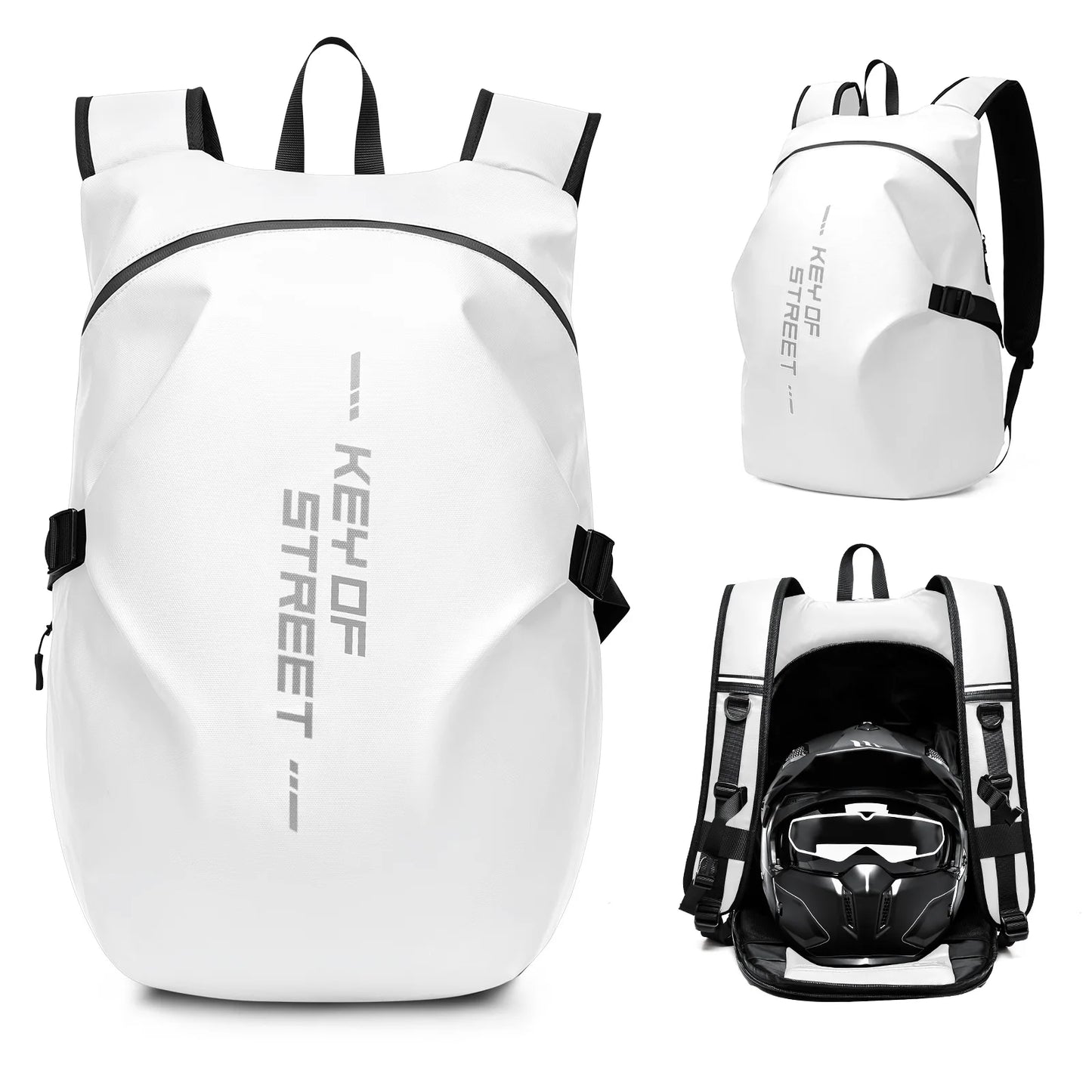 Large Capacity Waterproof Motorcycle Helmet Backpack | 2026 Essential