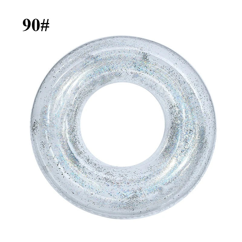 Summer Inflatable Transparent Swimming Ring | Fun for All Ages