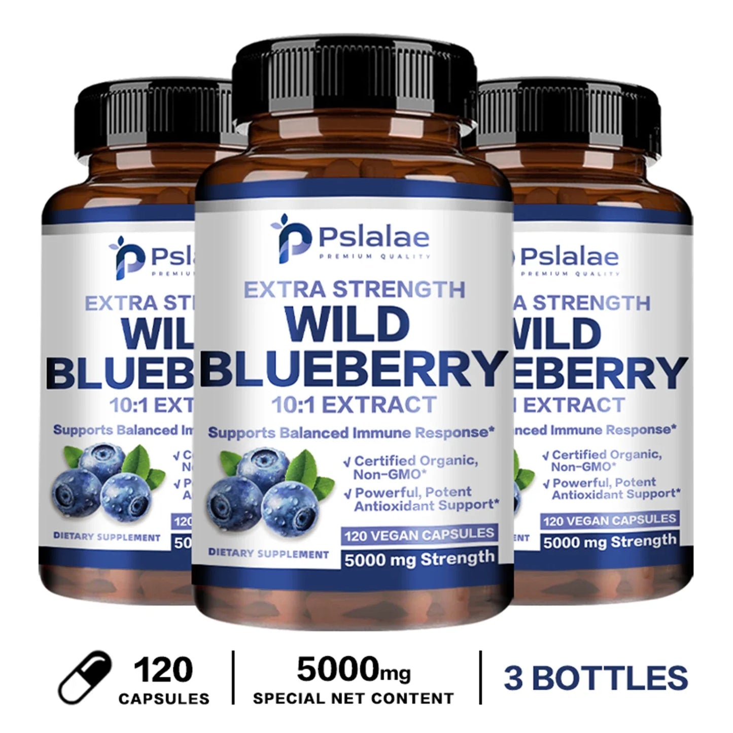 Natural Wild Blueberries | Anti-Aging Antioxidant Supplement