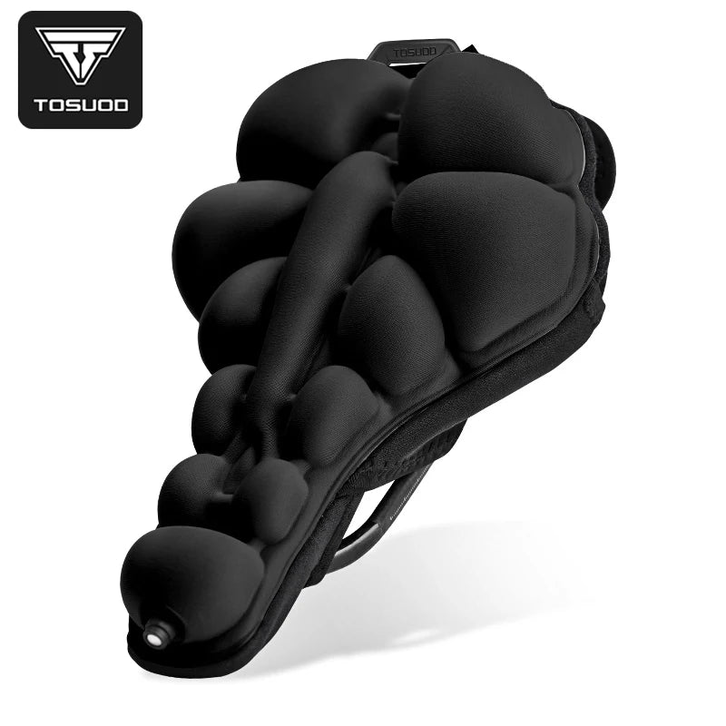 Universal Bicycle Cushion Cover | 3D Inflatable Comfort for Riders