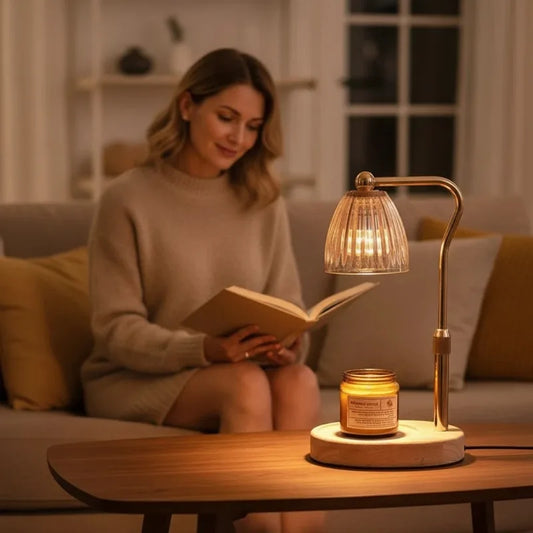 Aromatherapy Candle Heating Lamp | Romantic Dimmable Light