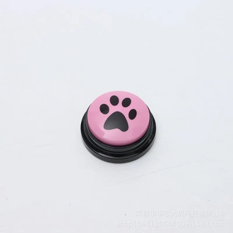 Botón de sonido interactivo para perros | Juguete de entrenamiento de comunicación para mascotas