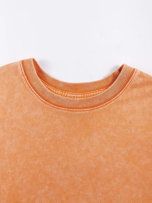 Unisex Emotional Baggage Printed Summer Crewneck T-Shirt