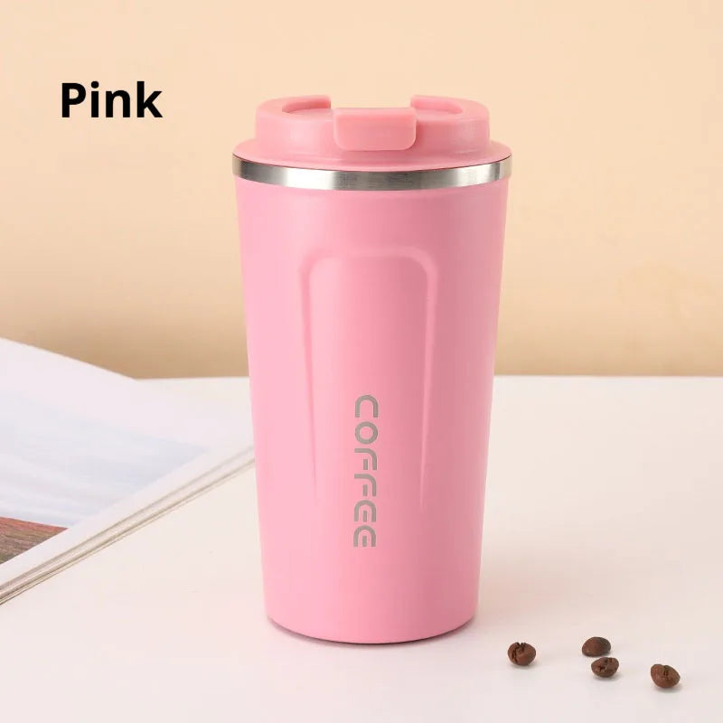 380/510ML Stainless Steel Thermal Mug | Insulated Coffee Tumbler