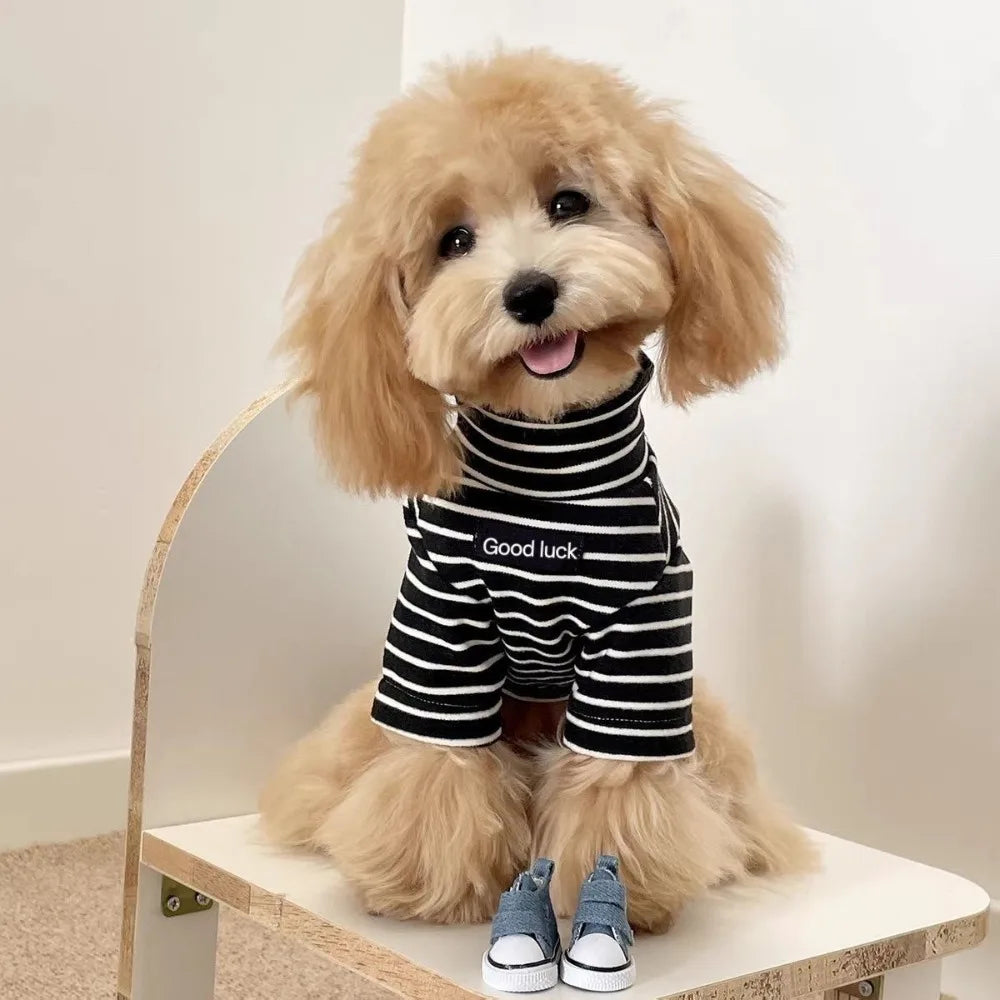 Thermal Dog Sweater | Soft and Warm Striped Pet Clothing