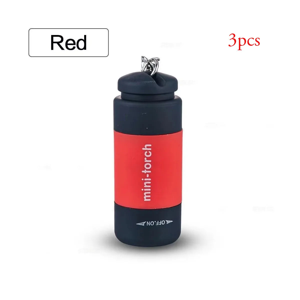 Waterproof Mini Keychain Flashlight | USB Rechargeable LED Light