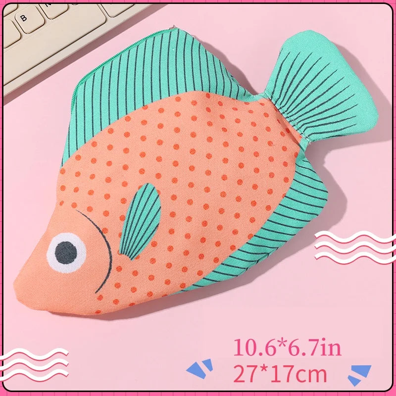Creative Deep-Sea Fish Pencil Case | Fun Animal Themed Organizer
