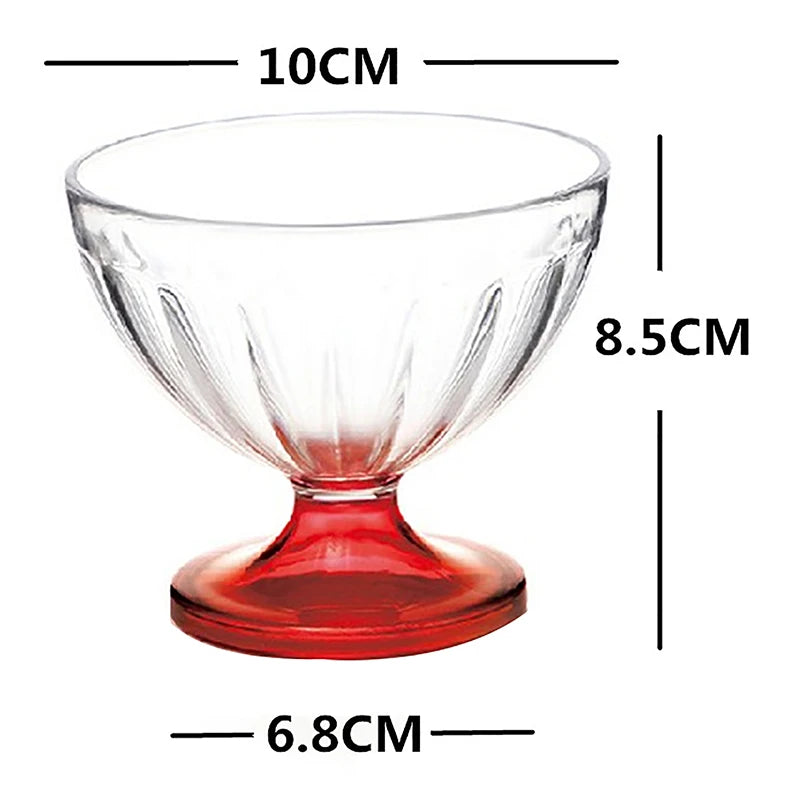 Clear Salad Bowl for Ice Cream, Desserts, and Salads | 250ml