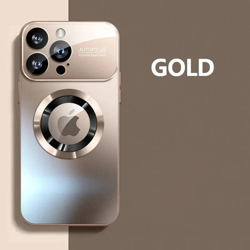Titanium Metallic Matte Case for iPhone | Premium Camera Protection