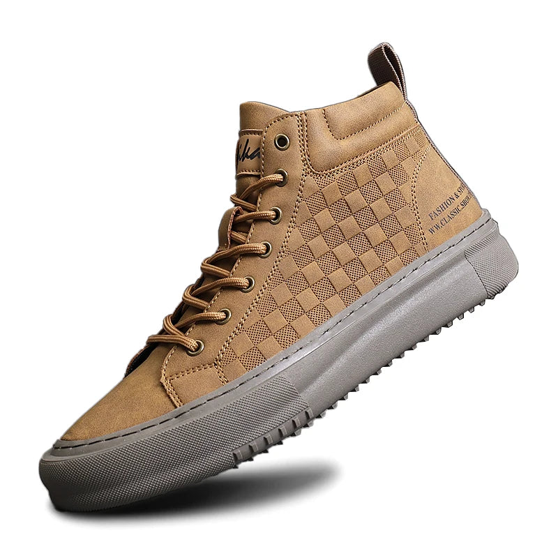 Men's Versatile Casual Sports Shoes | Retro Mid-Top Style