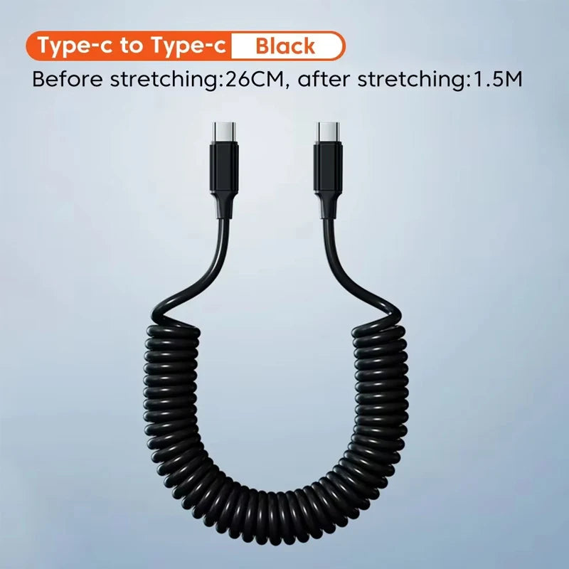 1.8M Fast Charging USB-C to Type-C Cable | 60W Power Delivery