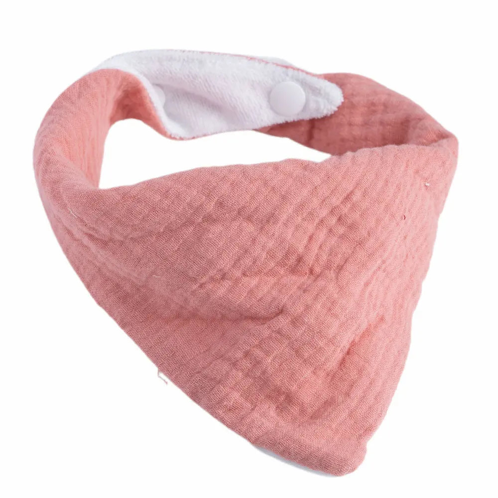 Soft Baby Triangle Scarf | Absorbent Burp Cloth for Newborns