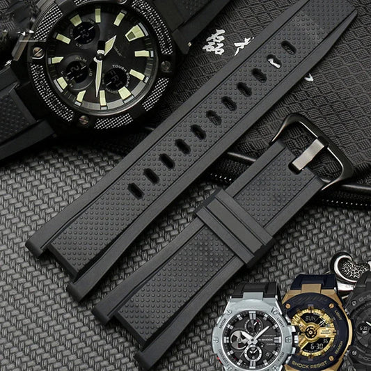 Correa de reloj de repuesto de goma de silicona duradera | Correa deportiva impermeable