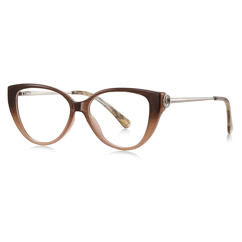 Fashionable Women's Spring Cat Eye Prescription Glasses 2026