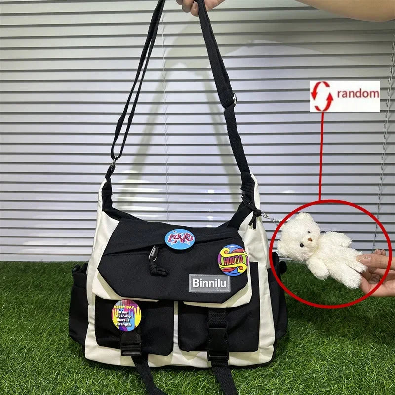 Bolso cruzado de hombro para hombre joven | Bandolera moderna para campus