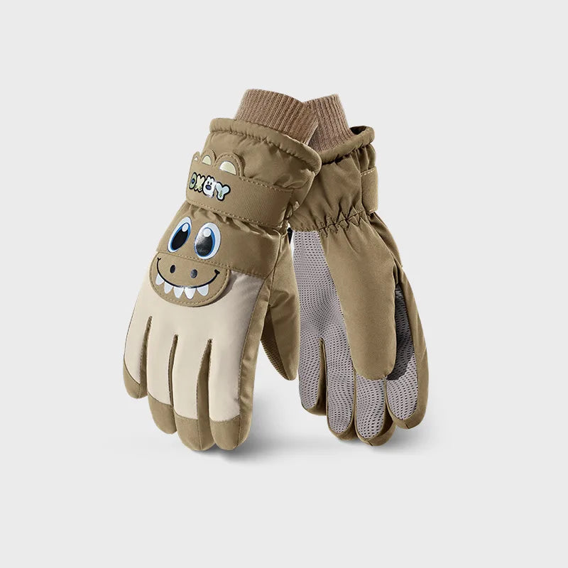 Kids Winter Gloves | Warm, Waterproof, Windproof Skiing Gloves