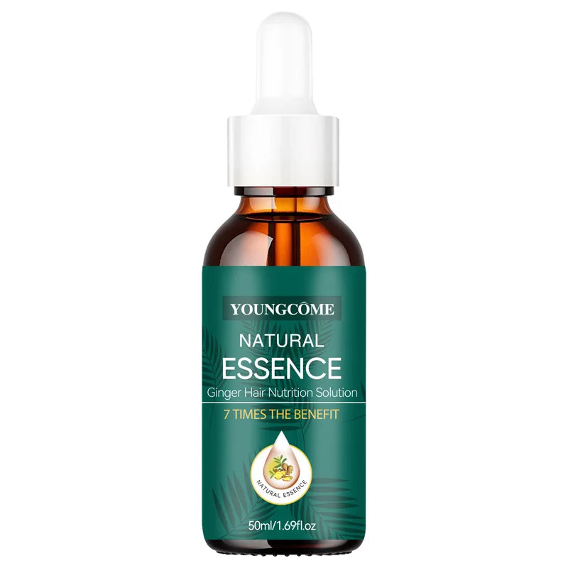 Natural Ginger Hair Care Serum | 7X Strength & Repair | Frizz-Free