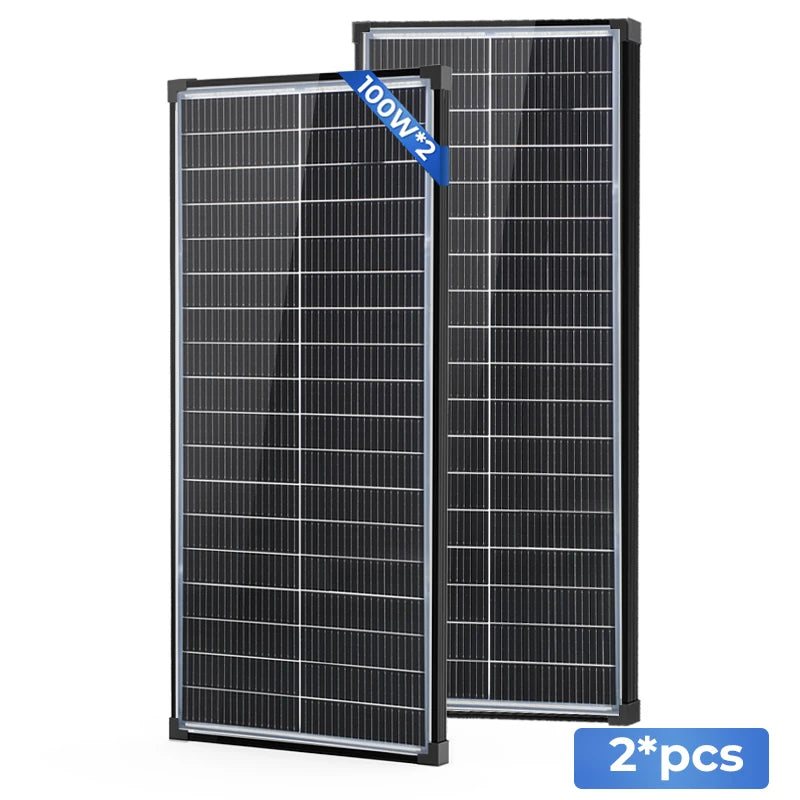 100W Solar Panel | High Efficiency Monocrystalline Module for All Needs