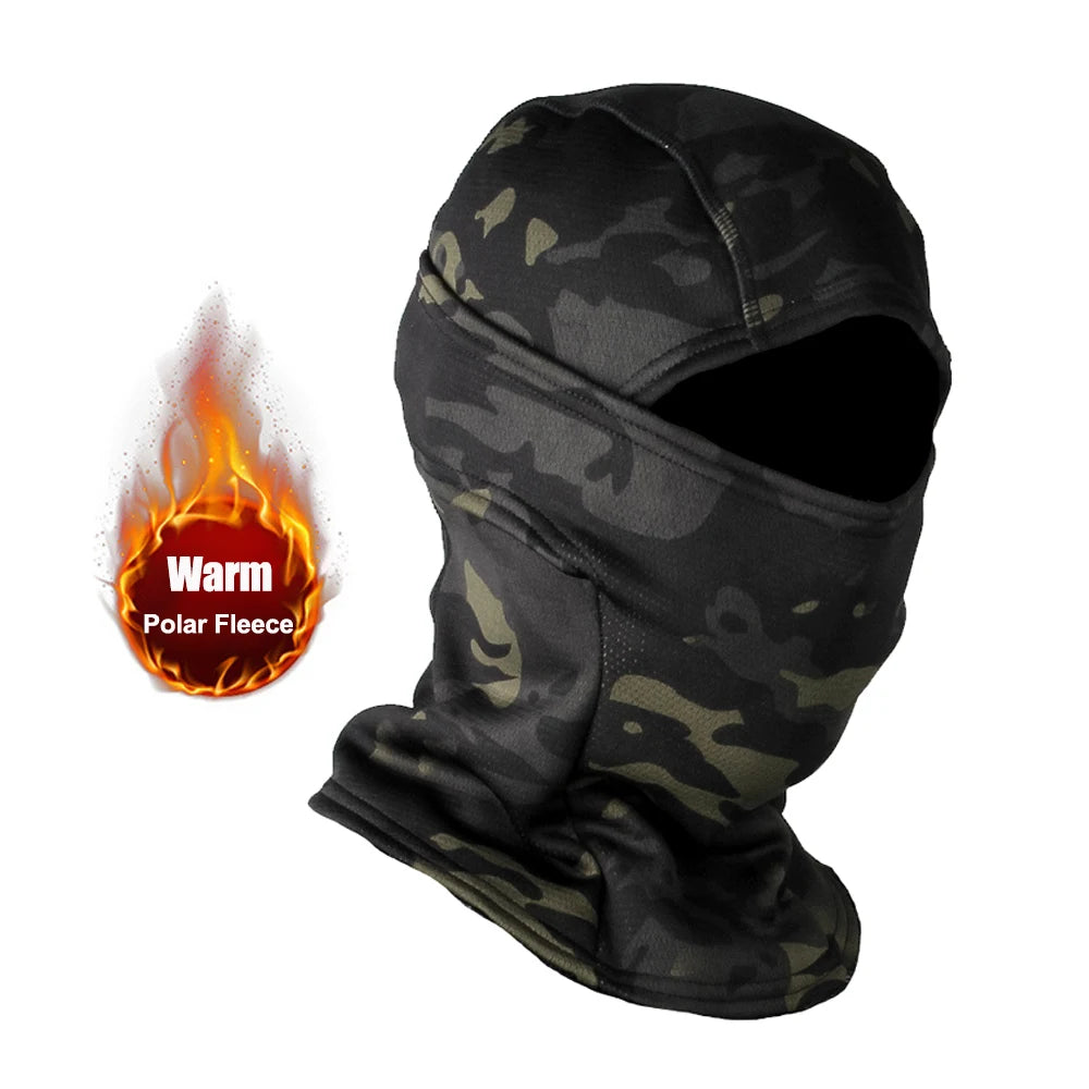 Unisex Camouflage Balaclava Mask | Warm Polar Fleece Winter Gear