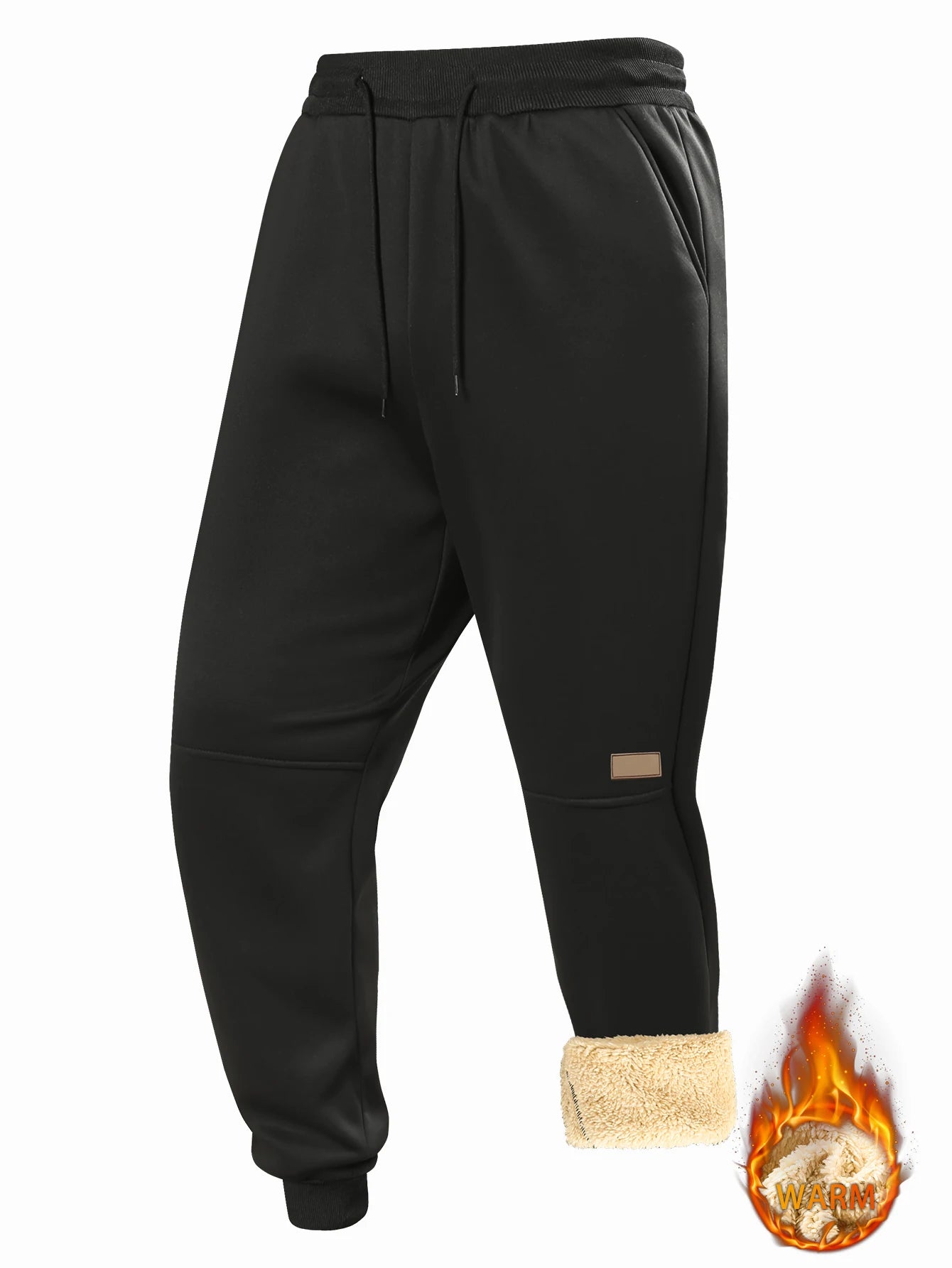 Men's Thick Warm Fleece Sweatpants | Cozy Casual Joggers