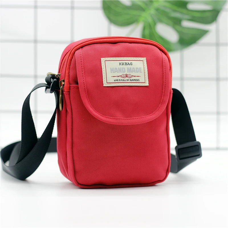 Stylish Men's Crossbody Bag | Versatile Nylon Mobile Wallet