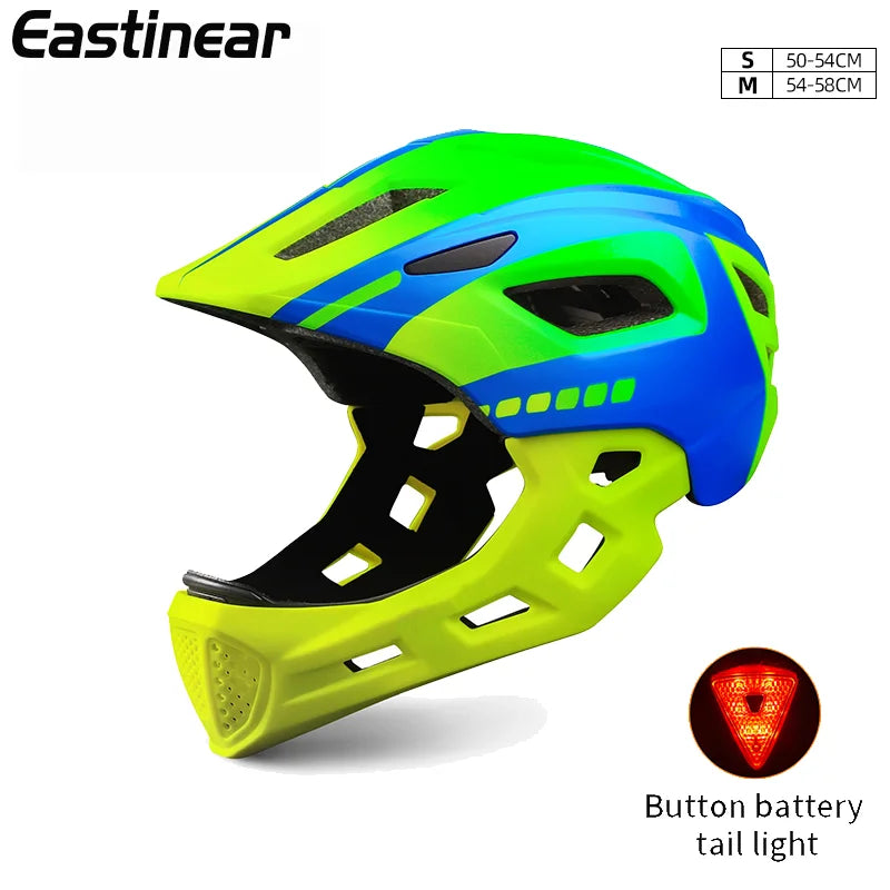 Children's Full Face Bike Helmet | Lightweight & Breathable Safety Gear