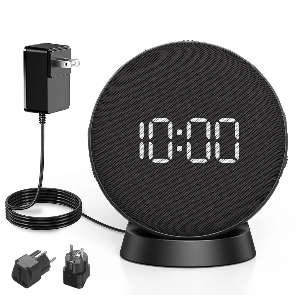 Loud Vibrating Alarm Clock for Heavy Sleepers | Wireless Charging