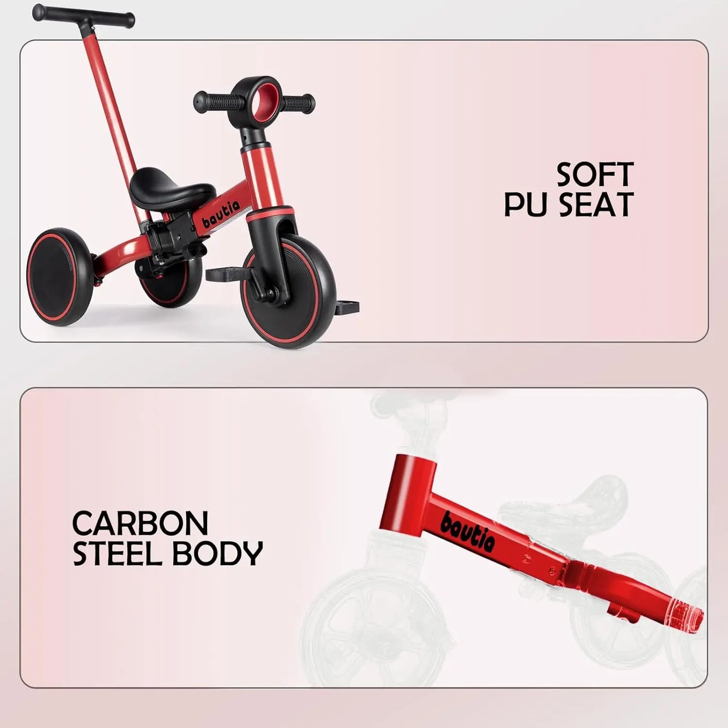 Versatile Kids Tricycle for Toddlers | 5-in-1 Balance Bike Toy