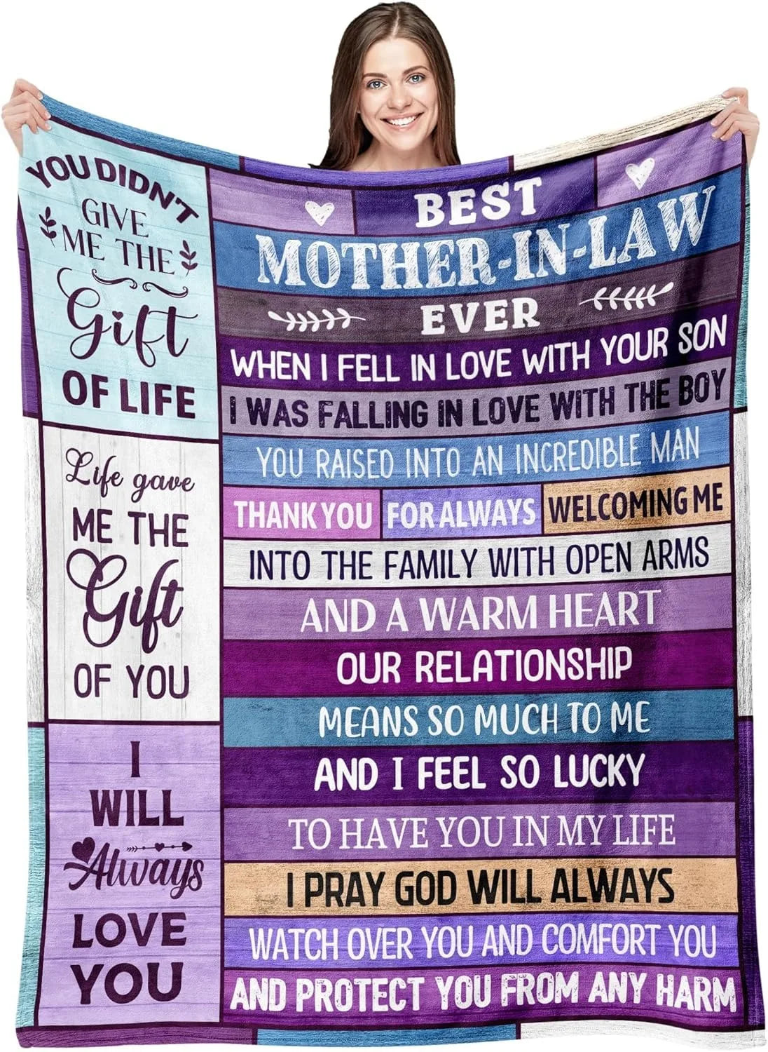 Super Soft Flannel Throw Blanket | Unique Gifts for Mom