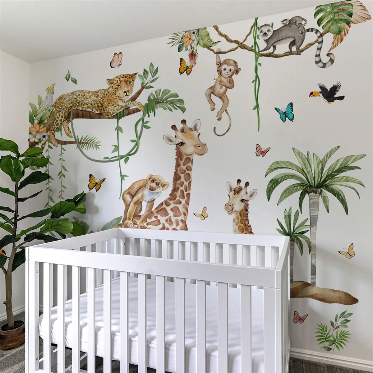 Woodland Creatures Wall Decals | Adorable Kids Room Decor