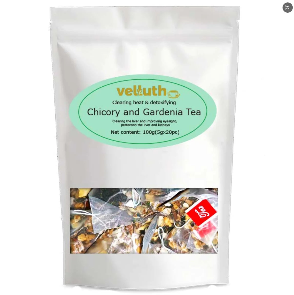 Chicory Gardenia Tea | Antioxidant-Rich Herbal Beverage