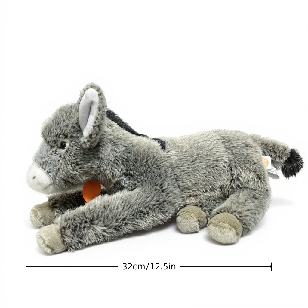 Large Plush Donkey Toy | Soft and Fluffy Giant Pillow for Kids