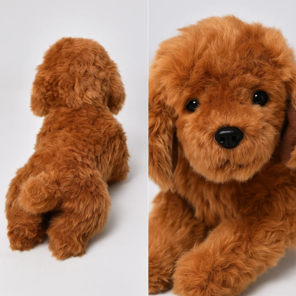 Lifelike Plush Teddy Bear Dog Doll | Super Soft Home Decor