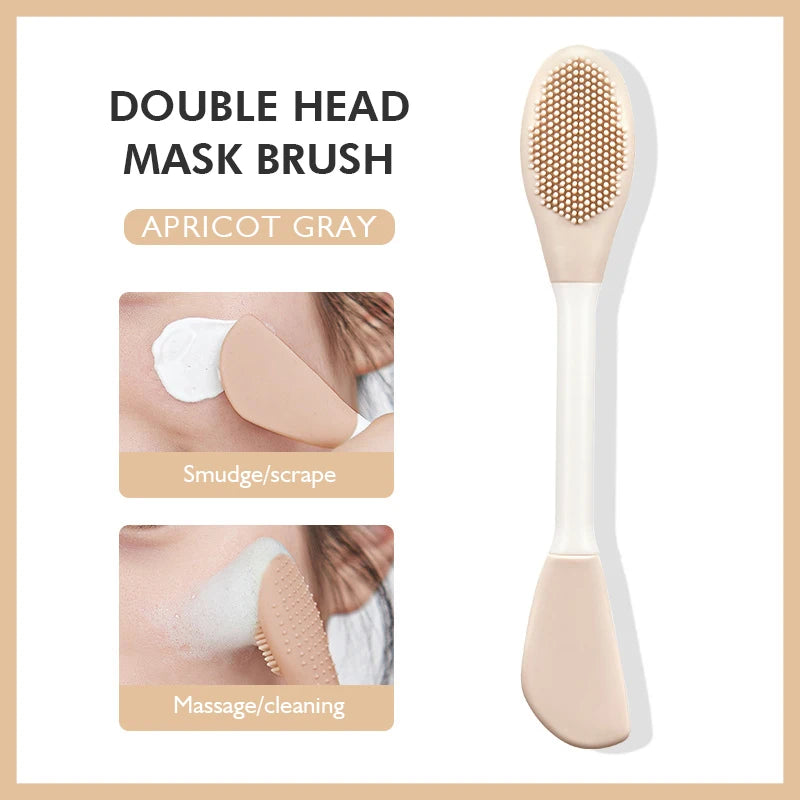 Dual-Use Silicone Facial Cleansing Brush | Deep Clean & Exfoliate