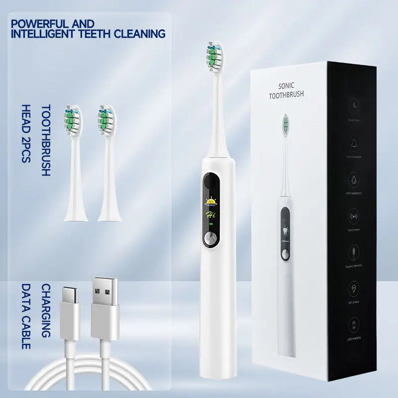 Intelligent Magnetic Suspension Ultrasonic Electric Toothbrush | Deep Clean 2026
