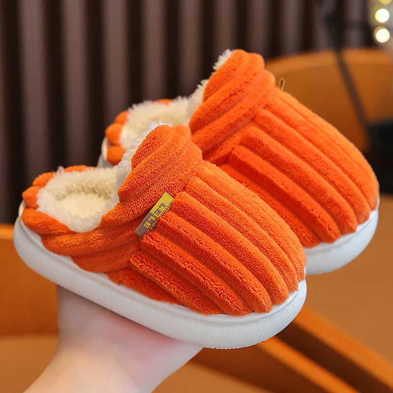 Cozy Children's Cotton Slippers | Warm Winter Home Footwear 2026