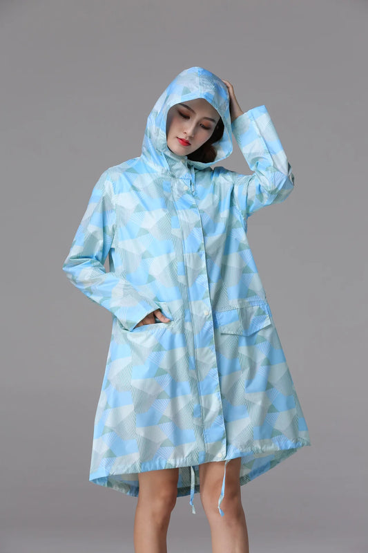 Waterproof Fashionable Raincoat for Adults | Stylish & Portable